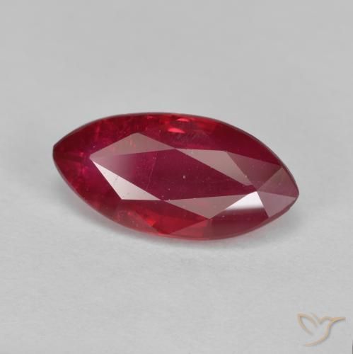 1.89ct Natural Rojo mermelada Rubí, Marquesa, VS-SI