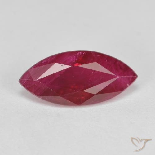 1.80ct Natural Rojo medio Rubí, Marquesa, VS-SI