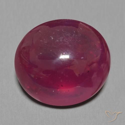 15.49ct Natural Rojo vino Rubí, Ovalada, Translúcido