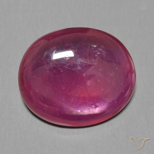 15.86ct Natural Rojo vino Rubí, Ovalada, Translúcido