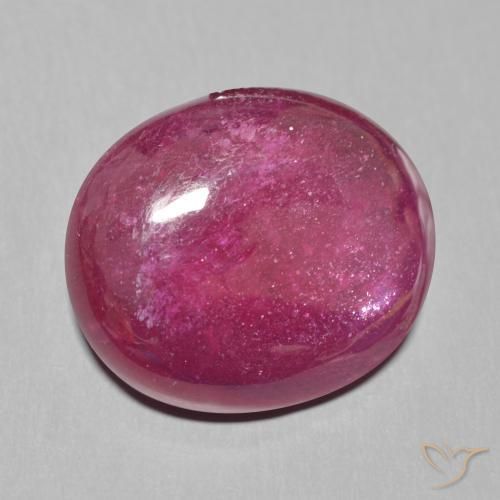 16.22ct Natural Rojo vino intenso Rubí, Ovalada, Translúcido