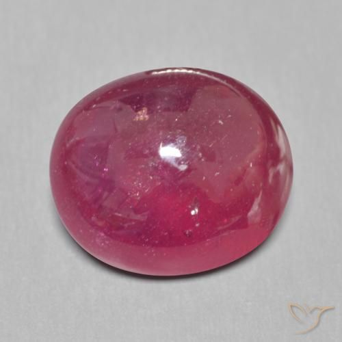 11.05ct Natural Rojo oscuro Rubí, Ovalada, Translúcido