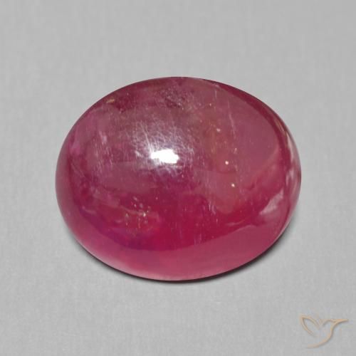 11.20ct Natural Rojo oscuro Rubí, Ovalada, Translúcido