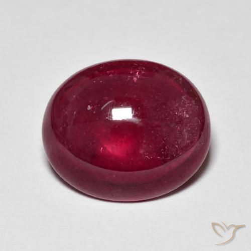 7.91ct Natural Rojo vino Rubí, Ovalada, Translúcido