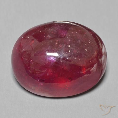 25.56ct Natural Rojo oscuro Rubí, Ovalada, Translúcido