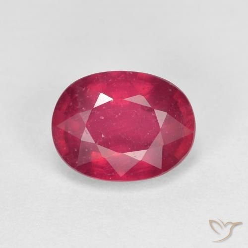1.94ct Natural Rojo medio Rubí, Ovalada, VS