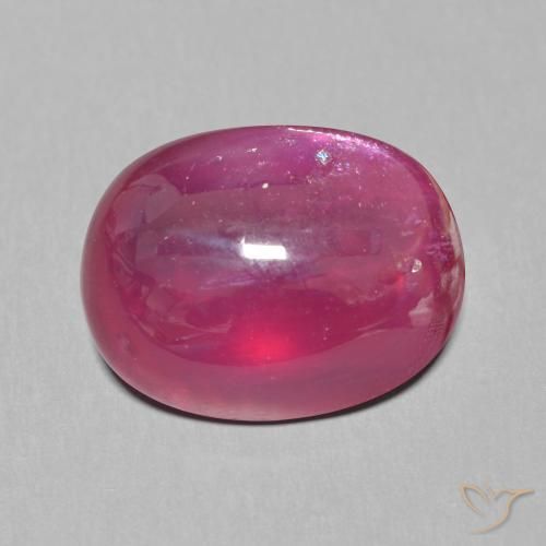 12.66ct Natural Rojo rosado Rubí, Ovalada, Translúcido
