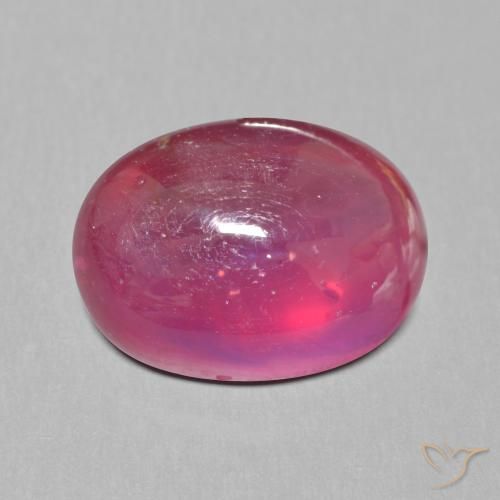 13.54ct Natural Rojo claro Rubí, Ovalada, Translúcido