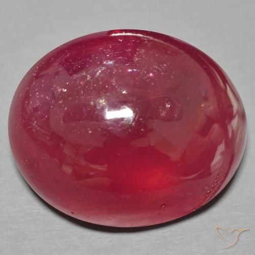 23.10ct Natural Rojo oscuro Rubí, Ovalada, Translúcido