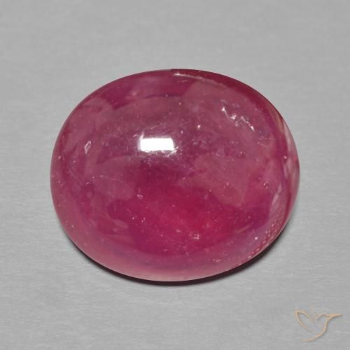 10.25ct Natural Rojo oscuro Rubí, Ovalada, Translúcido