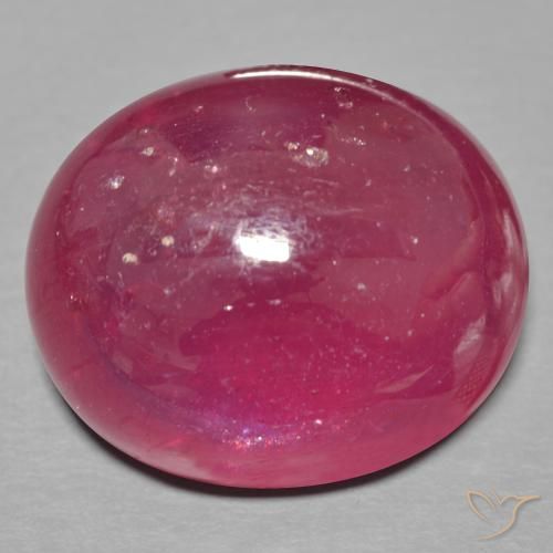 23.52ct Natural Rojo oscuro Rubí, Ovalada, Translúcido
