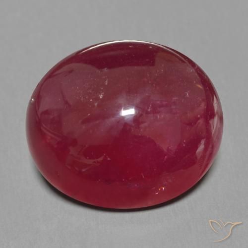 27.86ct Natural Rojo oscuro Rubí, Ovalada, Translúcido