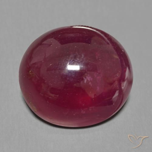 19.10ct Natural Rojo oscuro Rubí, Ovalada, Translúcido