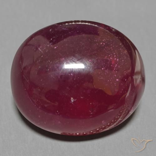 17.46ct Natural Rojo vino intenso Rubí, Ovalada, Translúcido