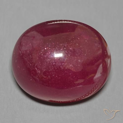 19.84ct Natural Rojo vino Rubí, Ovalada, Translúcido