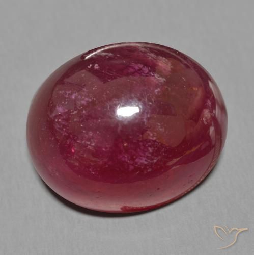 27.79ct Natural Rojo oscuro Rubí, Ovalada, Translúcido