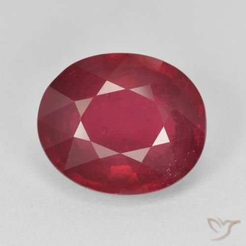 9.16ct Natural Rojo sangre Rubí, Ovalada, VS