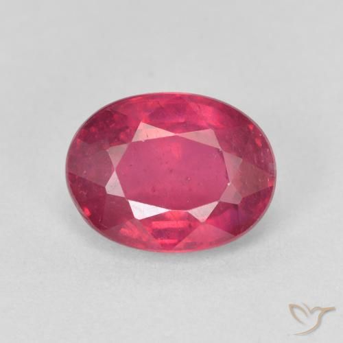 1.91ct Natural Rojo medio Rubí, Ovalada, VS