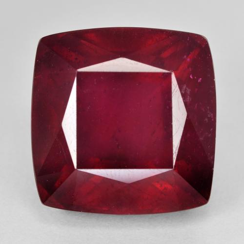 29.52ct Natural Rojo sangre Rubí, Forma Cojín, VS