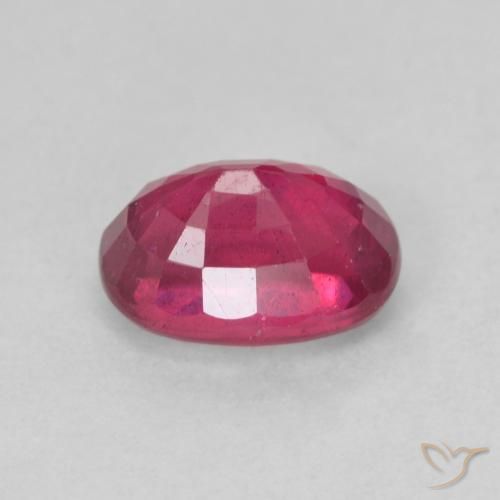 Rubí Medium Dark-Red natural de 1.42 ct, Ovalada, VS
