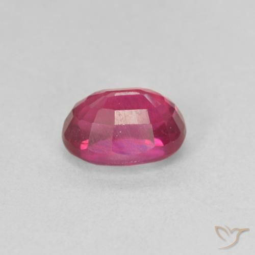 Rubí Rojo rosado natural de 1.32 ct, Ovalada, VS