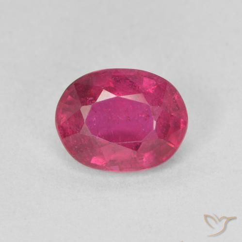 1.61ct Natural Rojo medio Rubí, Ovalada, VS