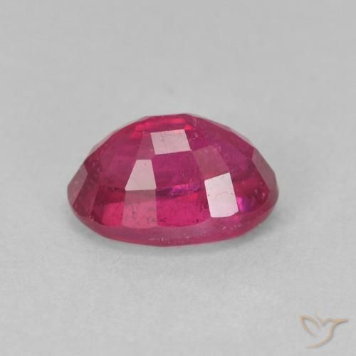 Rubí Rojo claro natural de 1.30 ct, Ovalada, VS-SI