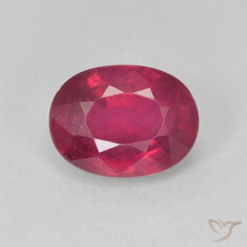2.17ct Natural Rojo medio Rubí, Ovalada, VS-SI