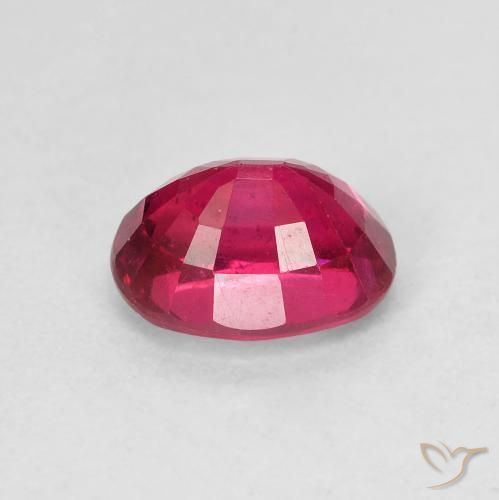 Rubí Medium Dark-Red natural de 1.87 ct, Ovalada, VS-SI