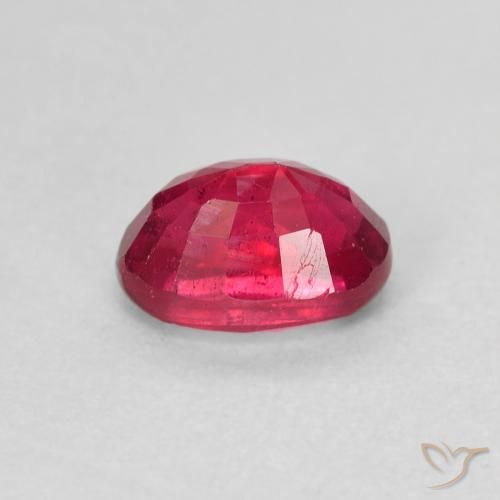 Rubí Medium Dark-Red natural de 1.45 ct, Ovalada, VS-SI
