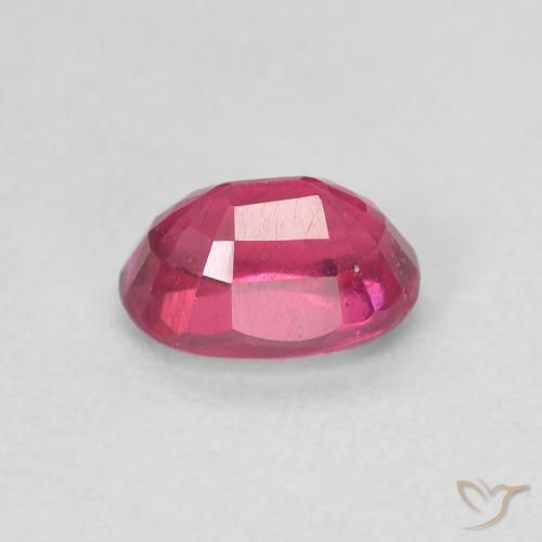 Rubí Rojo claro natural de 1.26 ct, Ovalada, VS-SI