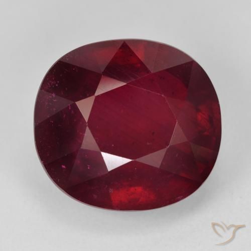 29.74ct Natural Rojo vino Rubí, Ovalada, VVS-VS