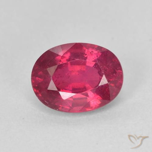 1.94ct Natural Rosado rojizo intenso Rubí, Ovalada, VS