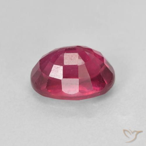 Rubí Medium Dark-Red natural de 2.38 ct, Ovalada, VS
