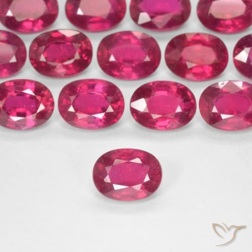 1.89ct Natural Rojo claro Rubí, Ovalada, VS
