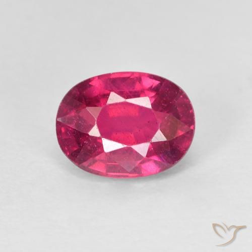 1.81ct Natural Rojo claro Rubí, Ovalada, VS