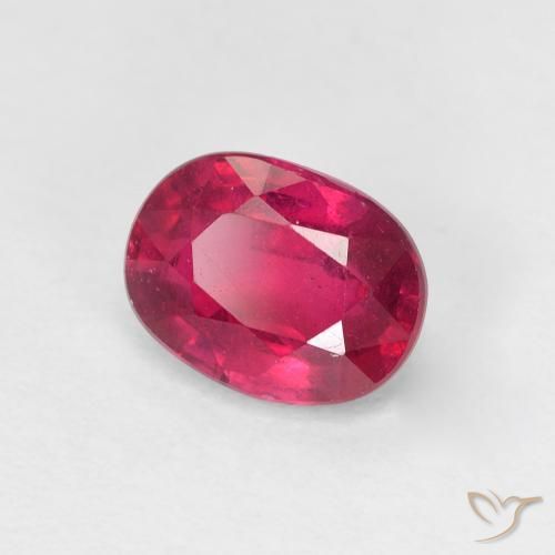 Rubí Medium Dark-Red natural de 1.85 ct, Ovalada, VS