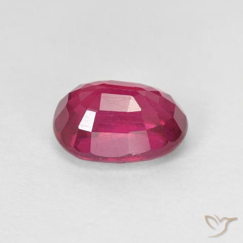 Rubí Medium Dark-Red natural de 1.85 ct, Ovalada, VS