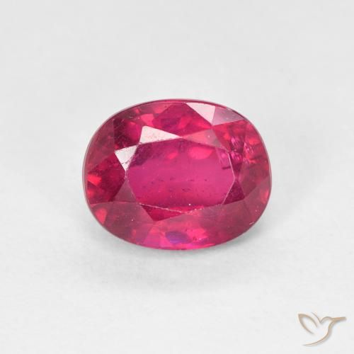 1.91ct Natural Rojo claro Rubí, Ovalada, VS