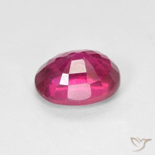 Rubí Rojo claro natural de 1.88 ct, Ovalada, VS