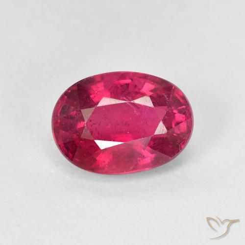 1.94ct Natural Rojo claro Rubí, Ovalada, VS