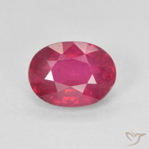 1.84ct Natural Rojo claro Rubí, Ovalada, VS-SI