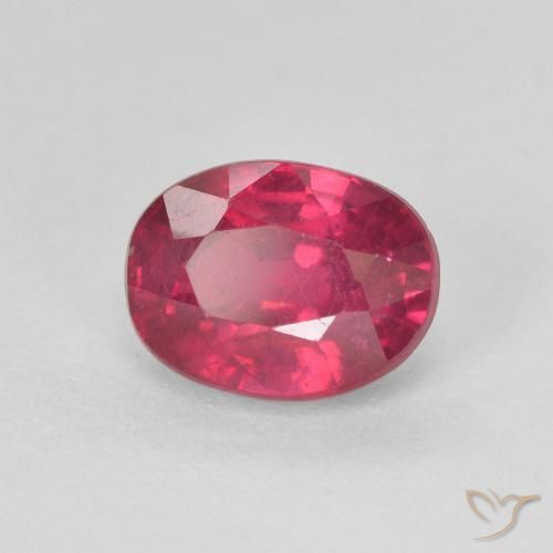 1.94ct Natural Rojo claro Rubí, Ovalada, VS-SI