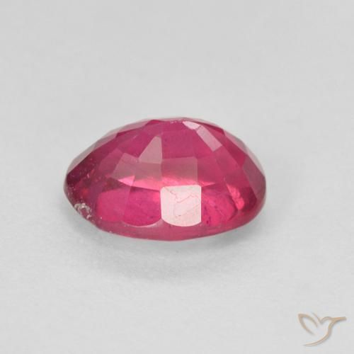 Rubí Rojo claro natural de 1.86 ct, Ovalada, VS-SI