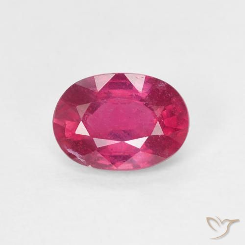 1.15ct Natural Rojo claro Rubí, Ovalada, VS