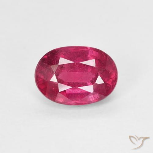 1.21ct Natural Rojo claro Rubí, Ovalada, VS