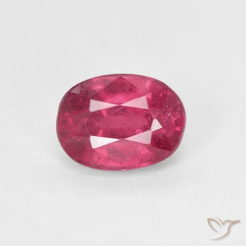 1.21ct Natural Rojo mermelada Rubí, Ovalada, VS