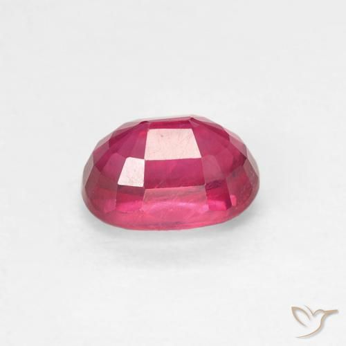 Rubí Rojo claro natural de 1.30 ct, Ovalada, VS