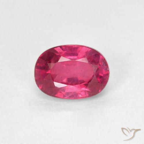 1.09ct Natural Rojo claro Rubí, Ovalada, VS