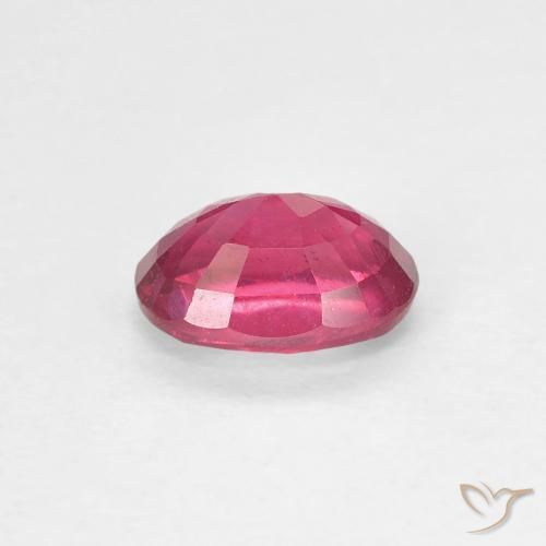 Rubí Rojo claro natural de 1.09 ct, Ovalada, VS